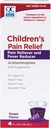 Quality Choice Children's Pain Relief & Fever Reducer za otroke, 4fl oz Acetaminofen 160mg na 5 ml, Ibuprofen & Aspirin Prosti, Tekoči prehlad in gripa Medicina za otroke, Redna moč OTC medicina