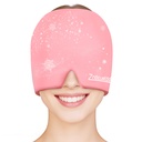 ZNÖCUETÖD Migrena glavobol Relief kap kapa Polna glava led Pack Ovitek Hladilni Gel Ledeni fižol Hladna kap Hot/Cold Compress terapija za Sinus, Stres, Napetost, Glava bolečina Relief, Ženske