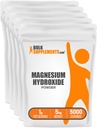 BulkSupplements.com Magnezij Hydroxide Powder - Magnezijev Hydroxide dodatek - Hrana Stopnja & Gluten Prosti, 1g na Serving, 1kg (2,2 lbs) (Pack of 5)
