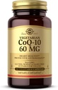 Solgar Vegetarian CoQ-10 60 mg - 180 Zelenjavne kapsule - zaščitni antioksidant - ne-GMO, Vegan, Gluten Free, Dairy Free, Kosher - 180 Sluge