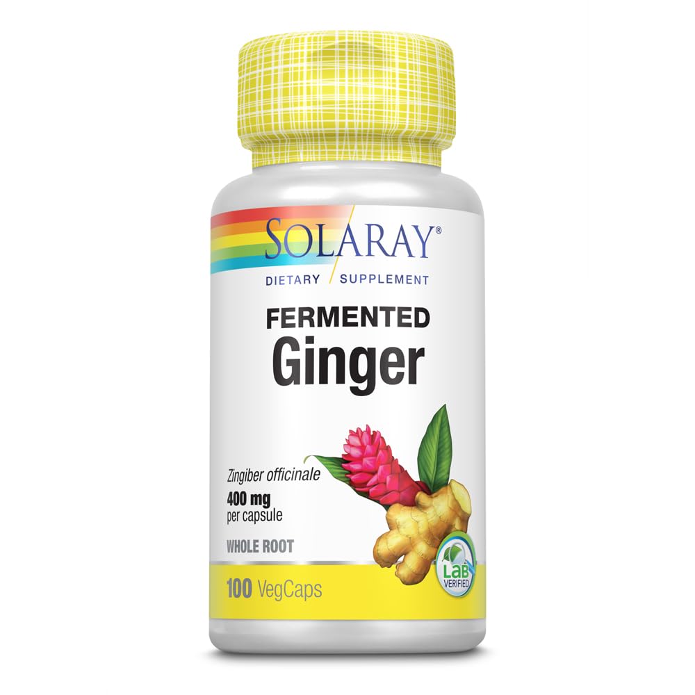 SOLARAY Fermentirana ingver koren 400mg 