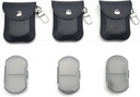 VOFOON 3 Pack mali tablete organizator, potovalne tablete škatla za torbico, tablete za ključe imetnik, Žepne tablete vsebnik, 2 krat na dan dnevno prenosljiv Medicine Vitamin Case, Fish Oil Box, Dopolnilno polje