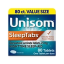 Unisom SleepTabs, nočna pomoč, doksilaminski sukcinat, 80 tablet