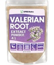 XPRS Nutra Valerian Root Extract Prašek 4:1 - Premium Valerian Root Powder for Cognition - Vegan prijazno rastlinsko spanje pomoč (4 Ounce)