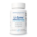 Biotics Research Li Zyme 50 mikrogramov, Litij kot celotno živilo, fitokemično Meja Litij, Zelo biorazpoložljiv, Podpira funkcije možganov, spomin in Mood podporo, 100 tablet