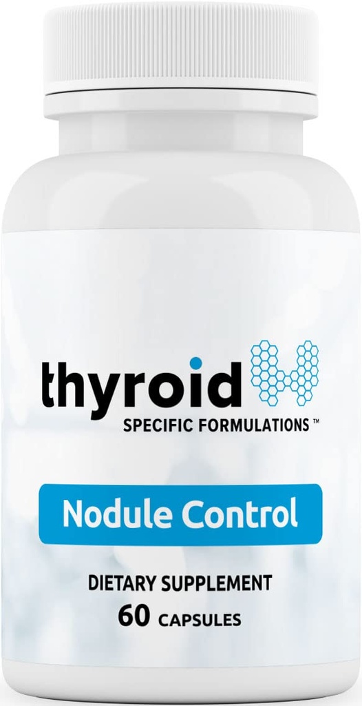 Kontrola vozličkov - Doktor Formulirana naravna ščitnica Nodule Control podpira telo za pomoč zmanjšanje vozličkov ščitnice -w/Spirulina, Boswellia, Turmeric, Inositol, Selen, Prunella