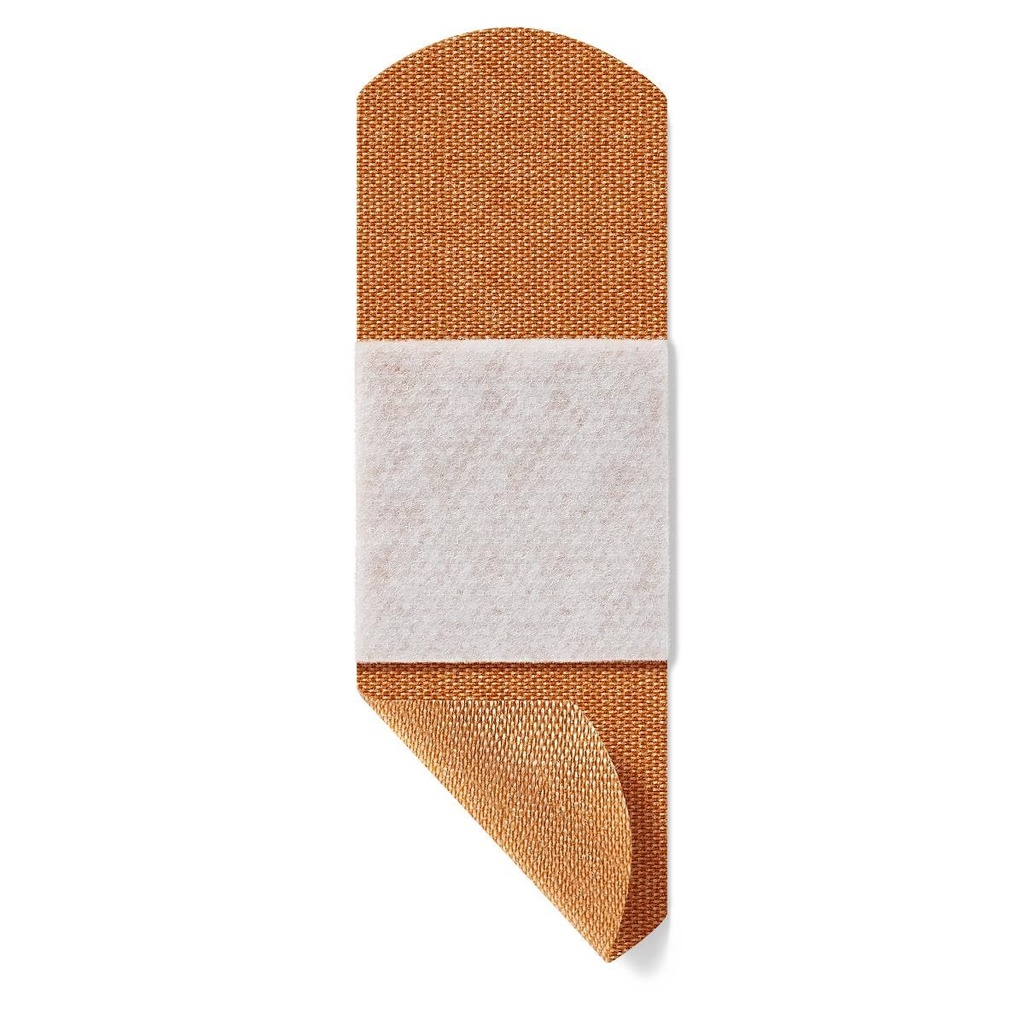 Curad Quick Strip tkanine Lepljivi trakovi z enostavno aplikacijo ovoj, Bandage Velikost je 1 x 3 palcev, 100 Štetje