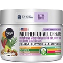 Puriya National Eccema Association Sprejeta krema 2 oz, suha srbeča koža Relief, koloidna ovsena losjon, za otroke, odrasle, obraz, roke, mati vseh krem, rastlinsko-bazna hidracija,No Fragrance dodano