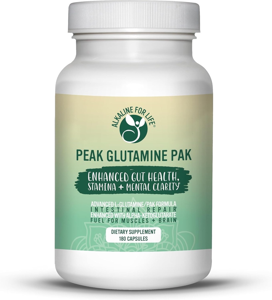 Vrh glutamin PAK 180 Kapsule L Glutamin s piridoksalnim alfa-ketoglutaratom za učinkovito recikliranje L-glutamina za Optimal Gut Health Benefit