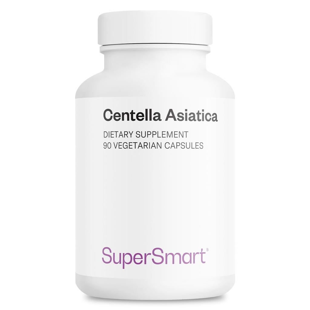 SuperSmart - Centella Asiatica 180mg na dan - Gotu Kola Extract Supplement 