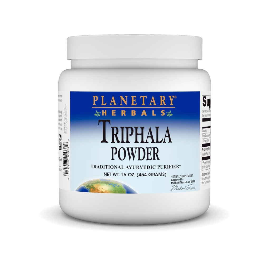 Planetarji Zelišča: Trifala 16 oz. Prašek