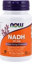 Zdaj hrana NADH z ribose, 10 mg, 60 Vcaps