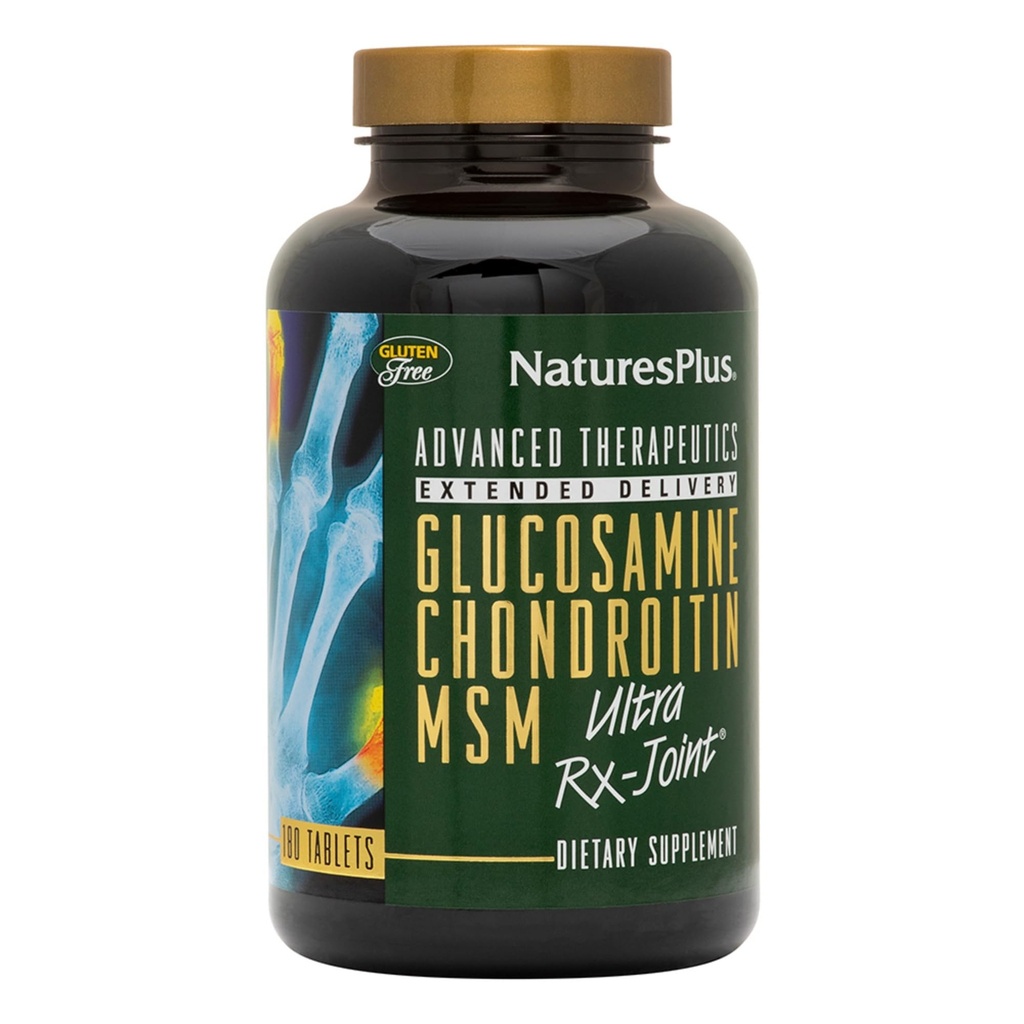 NaturesPlus Ultra Rx-Joint - 180 Tablets, Pack of 2 - Supports Healthy Joint Function - with Glucosamine, Chondroitin & MSM - Gluten Free - 120 Total Servings