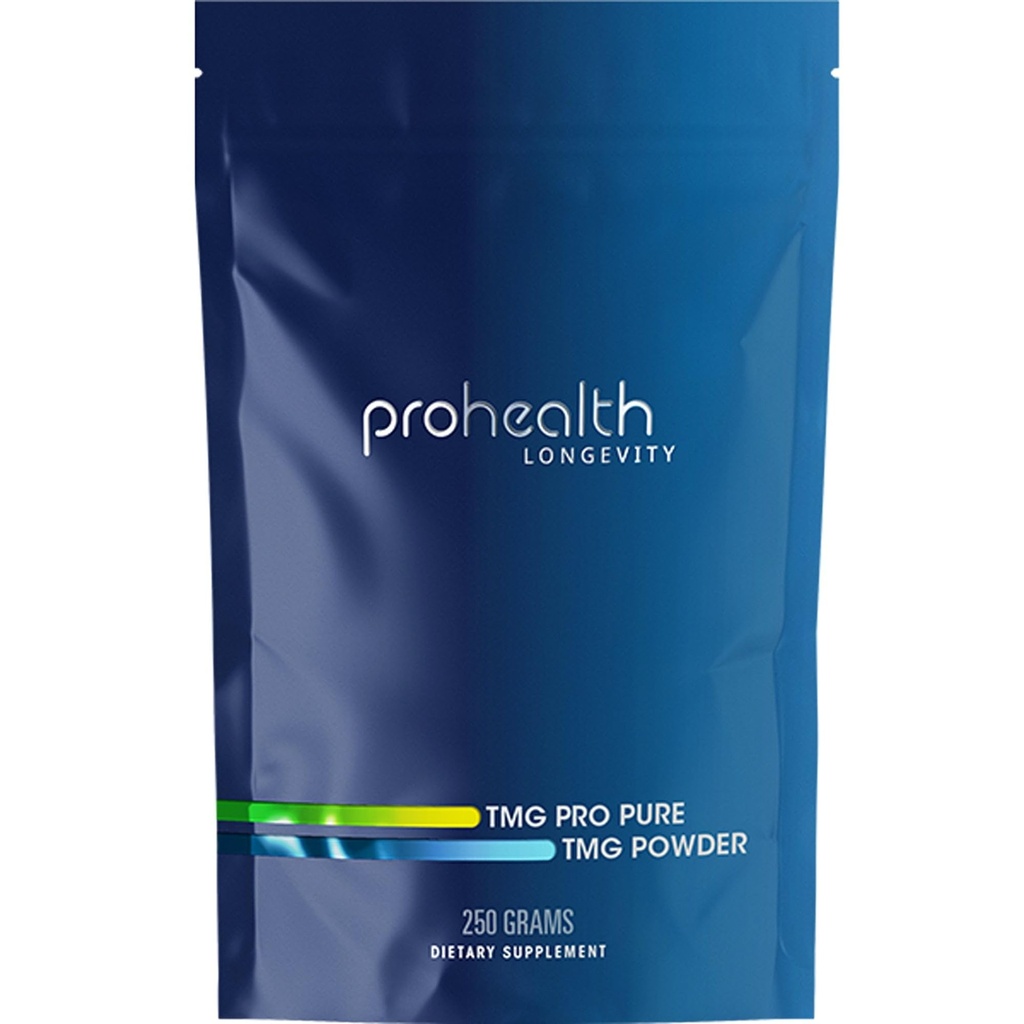 ProHealth TMG Aminokislinski krvni tlak (trimetilglicin - betain brezvodni dodatek) - Metilacija Podpora 250 Grams Bulk Powder Longity