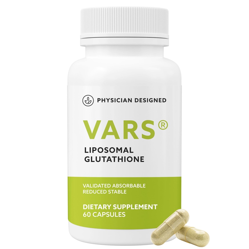 Kapsule z liposomskim glutationom, zasnovane za zdravnike - Patentirani antioksidant Tekoči prehranski dodatek, Anti-Aging, Detoksifikacija, Fortify Imune System, Energy Management Skin Bleščenje, 60 števk