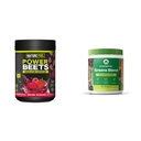 Naravne pogonske kroglice v prahu, okusna Acai Berry Pomegranate, koncentrirana in osupljiva travna zelena mešanica superhrana: Super zeleni v prahu Smoothie Mix za povečanje energije