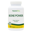 Natures Plus Bone Power with Boron - 1000 mg Kalcij, 180 Softgels - Podpora za kosti in sklepe, Tekoči kalcij za največjo absorpcijo - mleko brez glutena - 45 Serving