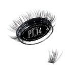 Lashify Plushy Tame 14mm Gossamer Lashes v črnem, Easy DIY lažnih las za voluminozno, vendar še vedno naravni videz