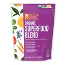 BetterBody Foods Organic Superfood Powder z beljakovinami, vitamini C, E in B12 (12,7 oz.)