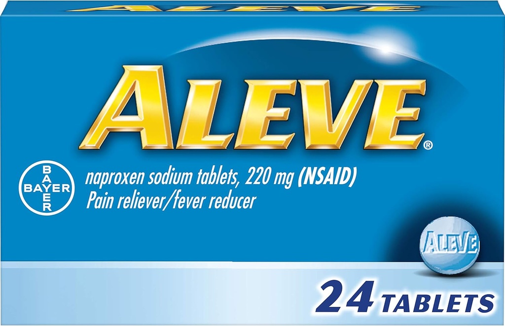 Aleve Caplets, 24-Count (paket z 2)