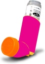 MightySkins Koža za Proventil HFA Astma Inhaler - Trdna sivka 