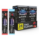Pedialyte AdvancedCare Plus Electrolyte Powder, ima 33% več elektrolitov in PreActiv Prebiotics, Variety Pack: Berry Frost in Jagode Freeze, 24 Powder Packets