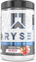 RYSE naložen pred vadbo v prahu - rožnata splash - dnevno predworkout za moške in ženske s 390mg kofeina, beta alanina in citrulin za črpalko, fokus in energijo - 30 Servingov