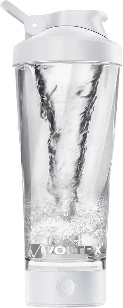 VOLTRX Premium Electric Protein Shaker Steklenica, izdelana s Tritan - BPA Free - 24 oz Vortex Prenosni Mixer Cup / USB ponovno polnjenje Shaker skodelice za stresanje beljakovin