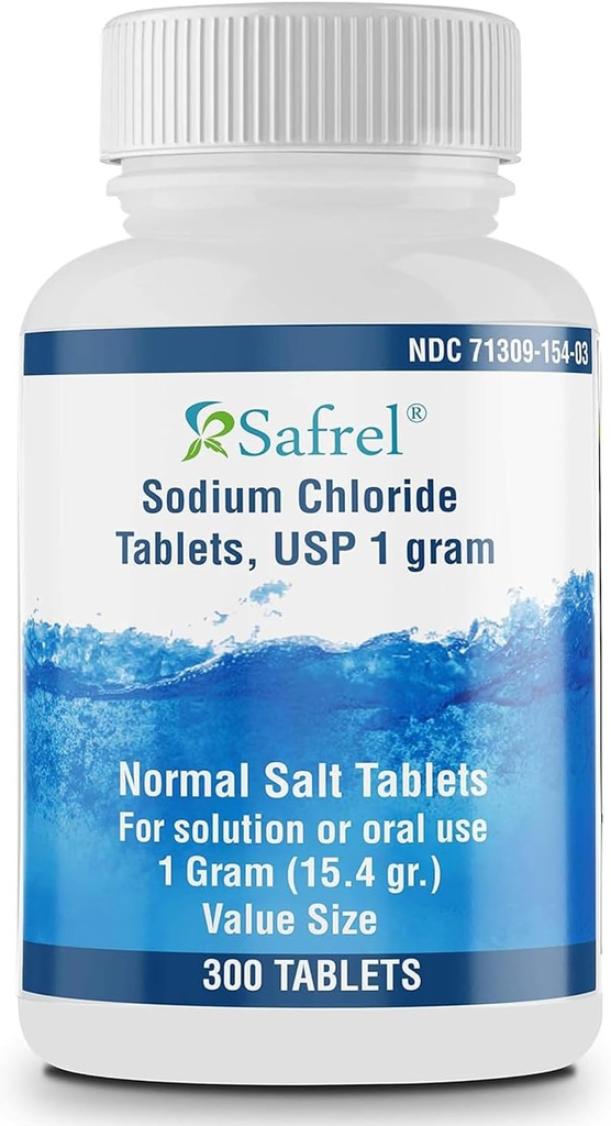 Safrel natrijev klorid tablete 1 gm, USP 
