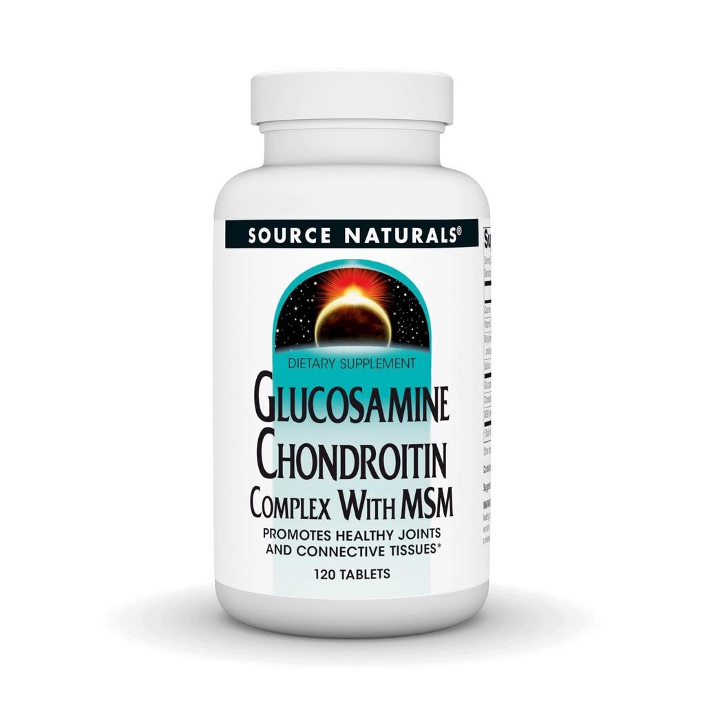 Vir Naturals Glukozamin Chondroitin Complex z Msm - 120 tablet