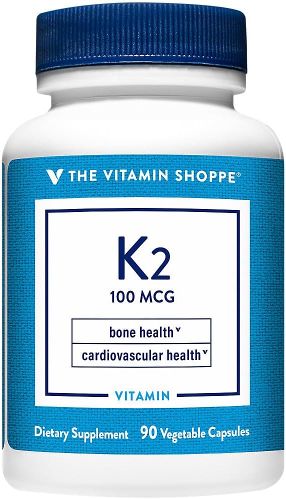 Vitaminska trgovina Vitamin K2-100 MCG (90 vegetarijanskih kapsul)