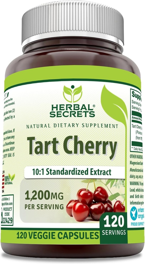 Herbal Secrets Tart Cherry 10:1 Standardizirani izvlečki dodatek 