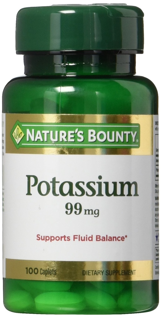 Kalijev glukonat narave 99mg, 100 kapsul