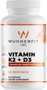 Vitamin K2 + D3, kapsule, 60 servingov
