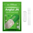 Veganske prazne kapsule tablete velikost 2 obrat na osnovi jasno (100 Count) Gluten brezplačno, ne-GMO, Halal Certified Caps Polnilo komplet z 2 Spoons za vegetarijanski DIY lastne dodatke
