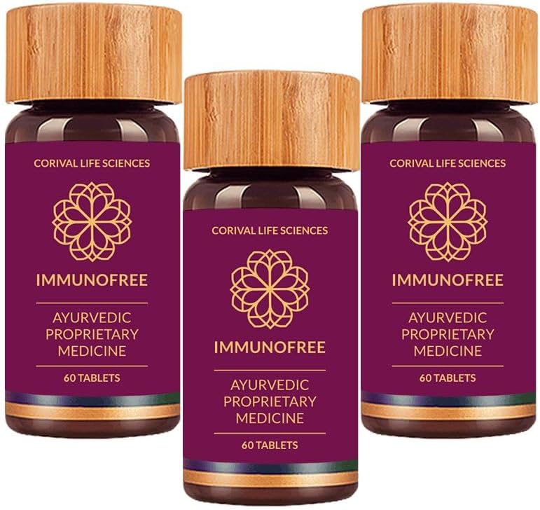 Biogetica brez imunosti Zeliščni dodatek za imunosupresivno podporo - naravna močna mešanica Tulsi, Kalmegh, Yaštimadhu & Giloy za imunoboost - 100% Vegan - 60 tablet - pakiranje po 3
