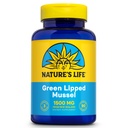 Življenje narave Green Lipped Mussel 1500 mg - Nova Zelandija Green Lipped Mussel dodatek z naravno Omega 3 Maščobne kisline - 60-dnevno garancijo, laboratorij preverjen - 30 Serving, 90 kapsul