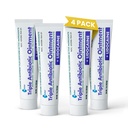 Globe (4-Pack) Lidokain prva pomoč Antibiotično mazilo 1 Oz - Maksimalna moč lajšanje bolečine in zaščita okužb - Numbs koža hitro z lidokainom - urgentna uporaba in zaščita okužb