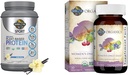 Vrt življenja Organic Vegan Sport Protein Powder & Enkrat dnevno Ženske Multi - Probiotiki, BCAA, Antioksidanti, 30g Rastlinske beljakovine, Vitamini A C D3 K B6 B12, Ne GSO