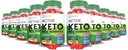 (10 Pack) Active Keto ACV Gummies Napredna Formula 1000MG ActiveKeto Keto Gummies Apple Cider Vinegar Oblikovan z Granatni sok sladkorne pese v prahu B12 Vegan Non GSO 600 Gummies