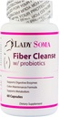 Lady Soma Fiber čisti za ženske s probiotiki, 60 kapsul