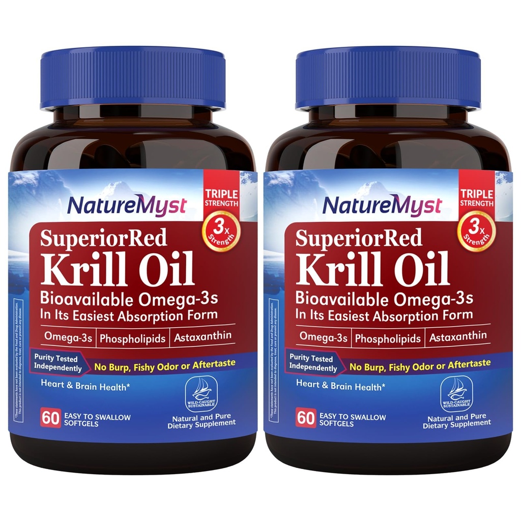Antarktika Krill Oil 1000 mg Mehkužci, Krill Oil Omega-3, EPA, DHA, Astaksantin in fosforolipidi, zdravje srca, 120 Mehkužci, Non-GMO, No Gluten, Izdelano v ZDA
