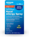 Osnovna Care 24 Hour Alergy Nazal Spray, Triamcinolone Acetonide 55 mcg na pršilo, Alergy Medicine, Non-Drowsy, 0.57 fl oz (Pack of 1)