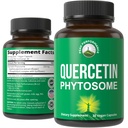 Vrhunska zmogljivost Ultra Pure Quercetin Phytosome Vegan kapsule - bogata Sophora Japonica ekstrakt za Max Absorpcija zdaj. Quercetin 250mg dodatne kapsule. Izdelano v ZDA