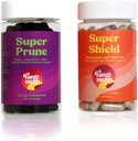 Fungimenti Gobe dopolnila, Prebava / Imuniteta paket, Super Prune 30 Število Gumies + Super ščit 60 Število kapsul