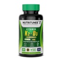 Vitamin D3 K2–5000 IU D3 & 100 mcg K2 MK-7 – Supports Bone, Heart & Immune Health – K2 D3 Vitamin Supplement – 120 Softgels, 4 Month Supply