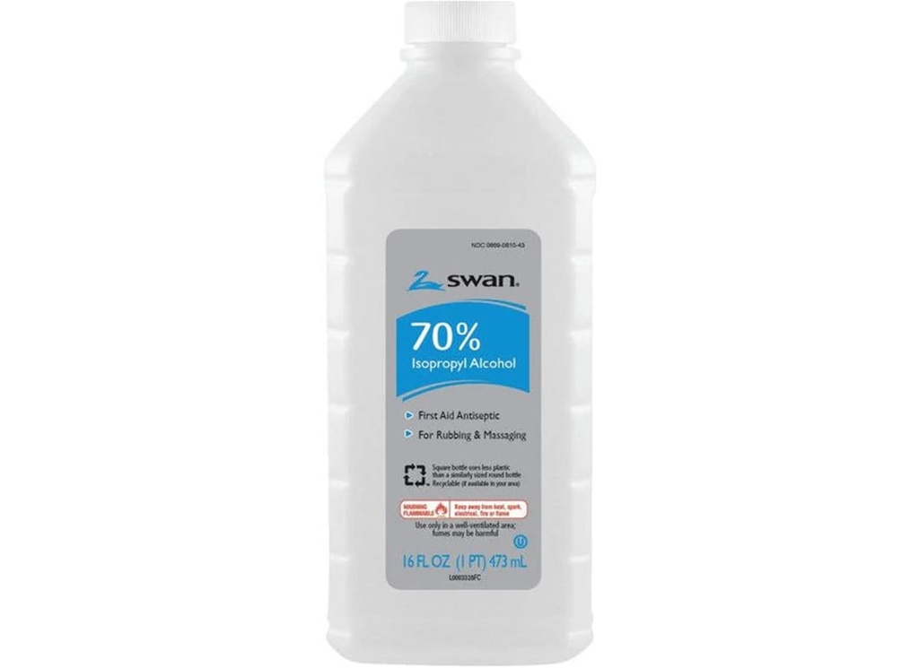 Vi-Jon Swan Izoprofil Alkohol, 70% 16 Fl Oz