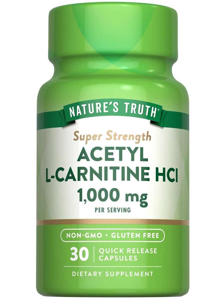 Resnica narave Acetil L-karnitin 1000mg  Dodatek