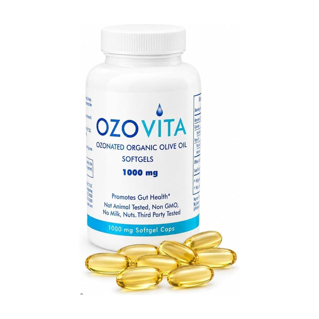 Okuženo organsko ekstra deviško oljčno olje Softgels 1000mg 