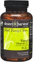 Puščavska žetev buffered vitamin C dodatek z Aloe Vera za absorpcijo - antioksidant podpora, Imunska podpora, IC podpora - 90 kapsul
